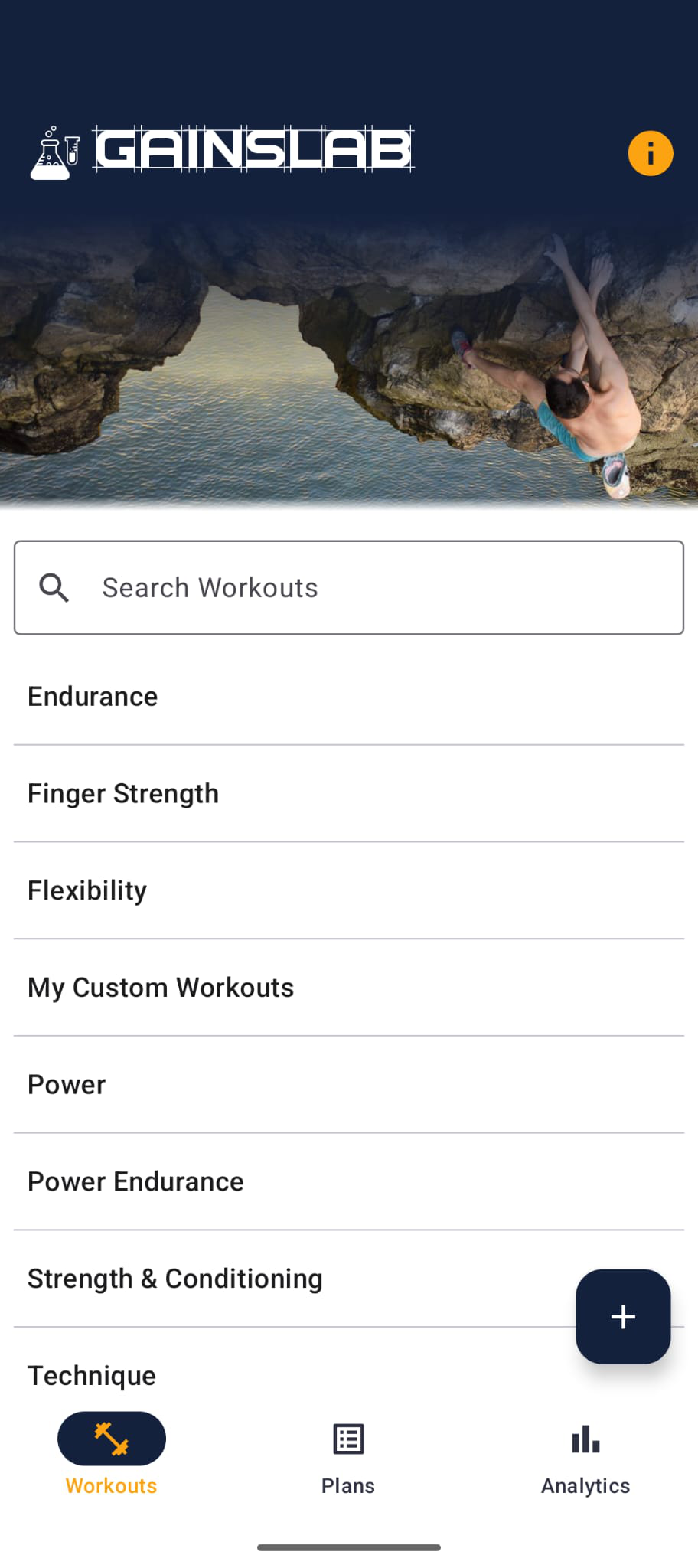 GainsLab App Screenshot